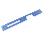 Anthracite escutcheon plate for Electric Strike Boxes